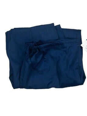 Nu Dimension Navy Drawstring Scrub Pants With Pockets